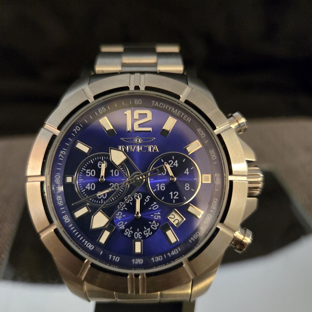 Invicta Chronograph Watch 45mm